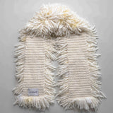 'Lola' Luxury Cashmere, Silk Scarf - A Modern Shearling Alternative