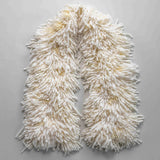 'Lola' Luxury Cashmere, Silk Scarf - A Modern Shearling Alternative