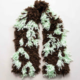 The 'Sultan' Scarf - Bi-Colour Cashmere Wool Scarf. Limited Edition
