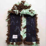 The 'Sultan' Scarf - Bi-Colour Cashmere Wool Scarf. Limited Edition