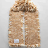 The 'Fraggle' Scarf - Iconic Asme Wool Scarf in Signature Fur Stitch