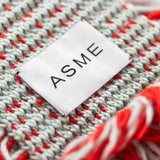 The 'Fraggle' Scarf - Iconic Asme Wool Scarf in Signature Fur Stitch