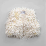 'Lola' Luxury Cashmere, Silk Waistcoat - A Modern Shearling Alternative