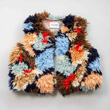 The 'Sugar' Gillet - Luxury Hand-Knitted Wool waistcoat in Italian 100% Wool