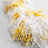 Textured Knit Headband in Bi-Colour Brushed Cashmere & Silk