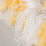 Textured Knit Headband in Bi-Colour Brushed Cashmere & Silk