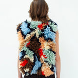 The 'Sugar' Gillet - Luxury Hand-Knitted Wool waistcoat in Italian 100% Wool
