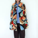 The 'Sugar' Cape - Luxury Hand-Knitted Wool Cape in Italian 100% Wool