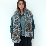 The 'Fraggle' Scarf - Iconic Asme Wool Scarf in Signature Fur Stitch