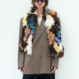 The 'Motherwell' Scarf - luxury brushed cashmere and silk scarf
