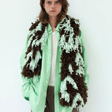 The 'Sultan' Scarf - Bi-Colour Cashmere Wool Scarf. Limited Edition